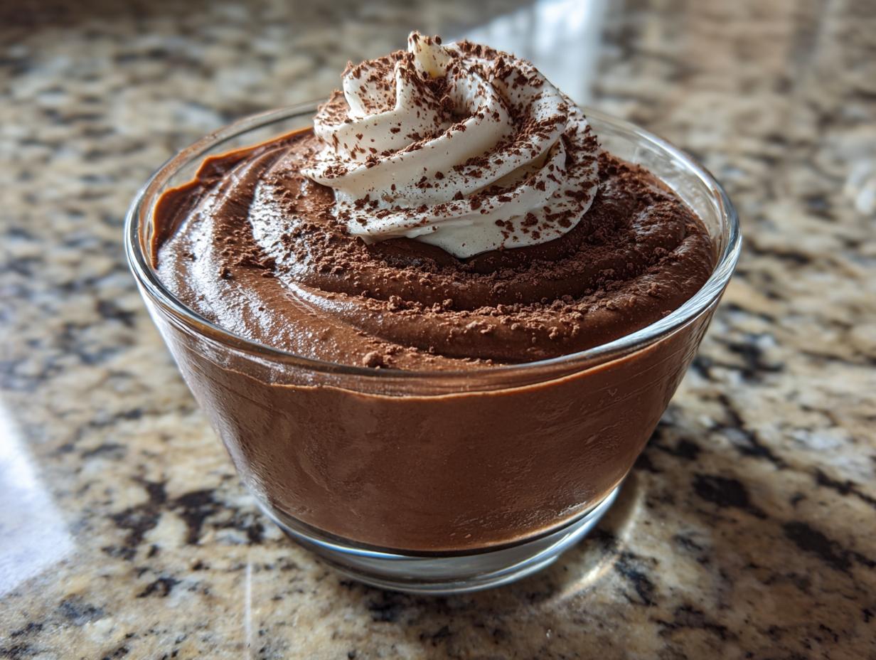 Dairy-Free Chocolate Mousse with Coconut