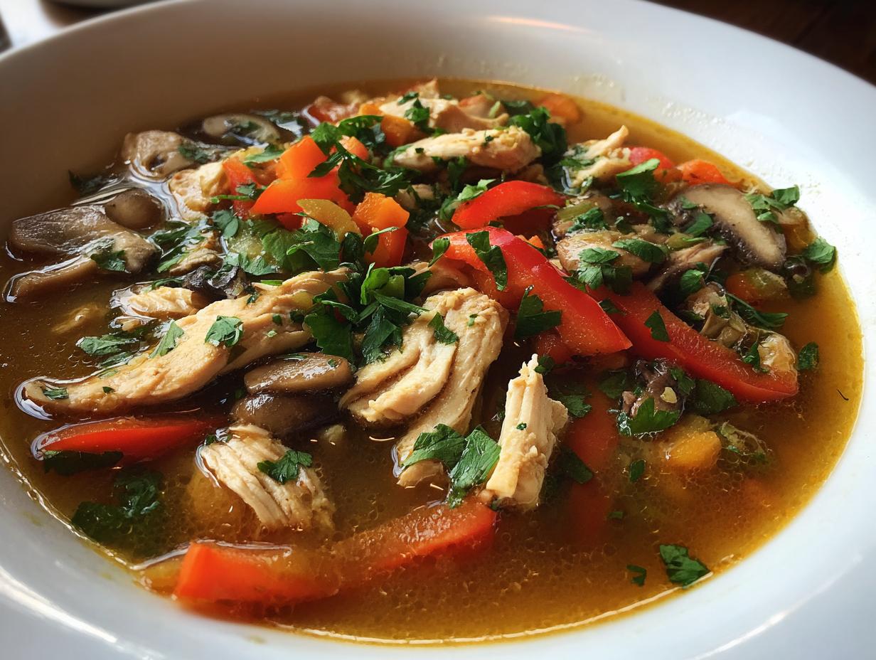 Easy Thai Chicken Soup