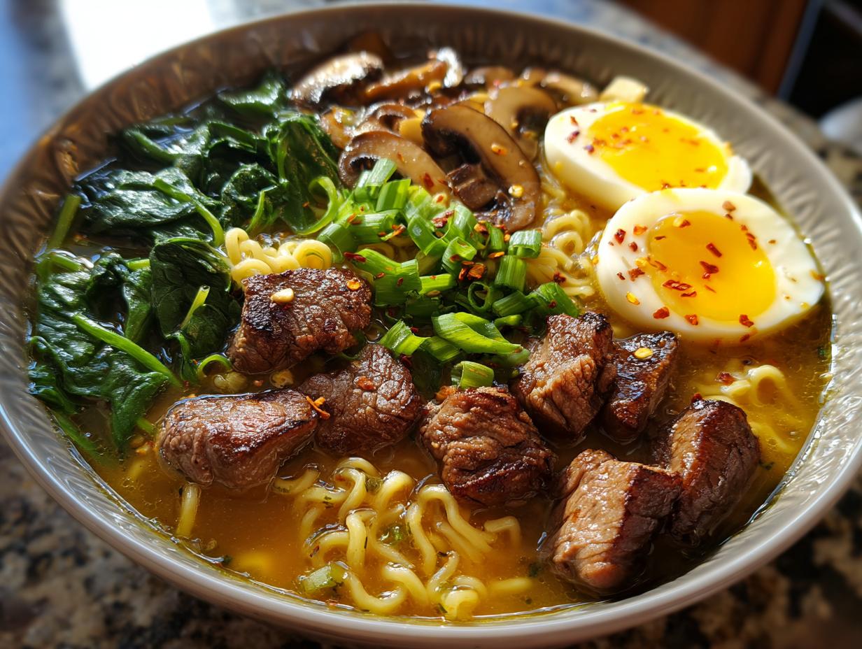 Gordon Ramsay’s Japanese Ramen with Beef