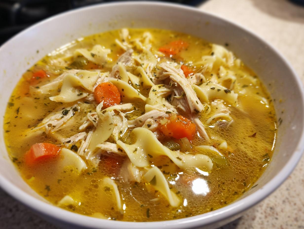 Homestyle Chicken Noodle Soup