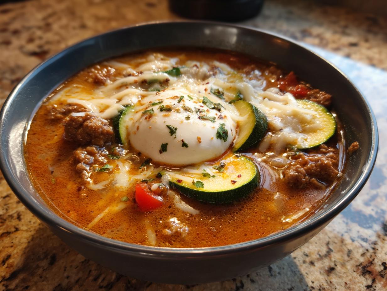 Keto Lasagna Soup