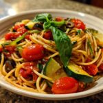 Raw Spaghetti + Veggie Pasta (Healthy + Vegan)