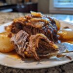 Savory Crock Pot French Onion Pot Roast