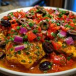 Slow Cooker Mediterranean Chicken