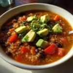 Slow-Cooker Quinoa Tortilla Soup