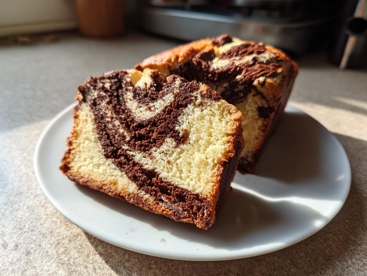Vegan Marble Loaf Cake