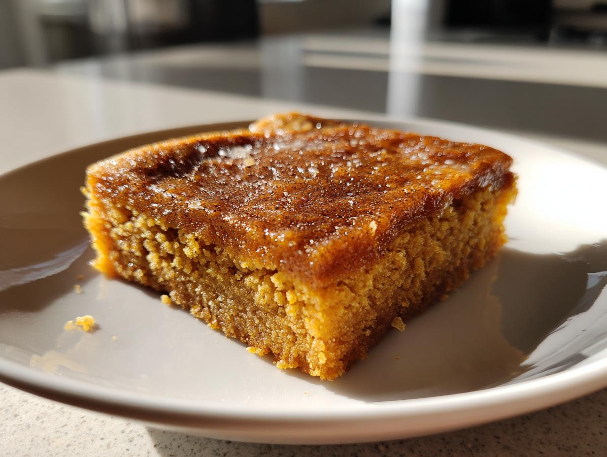 Vegan Pumpkin Sugar Cookie Bars