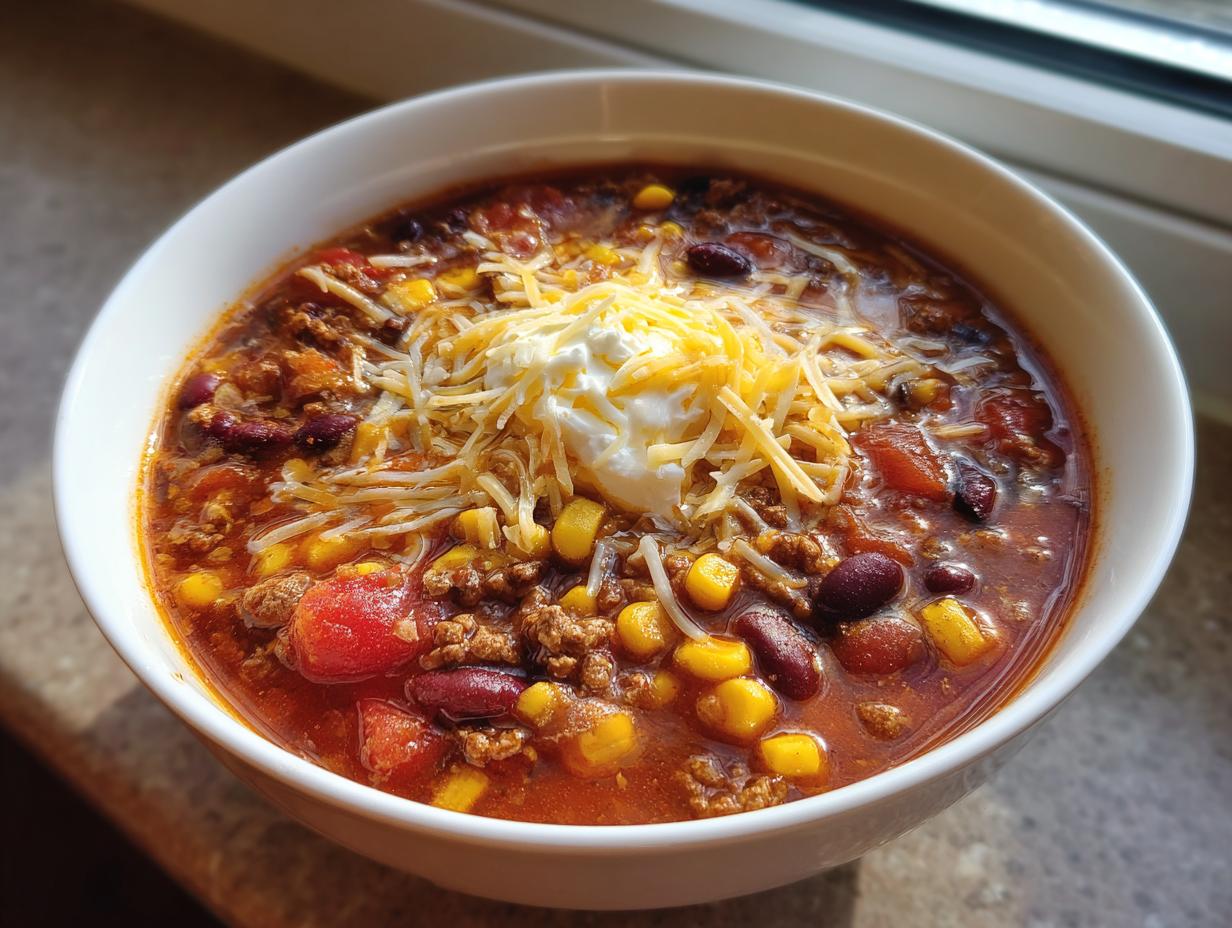 Easy Taco Soup Recipe