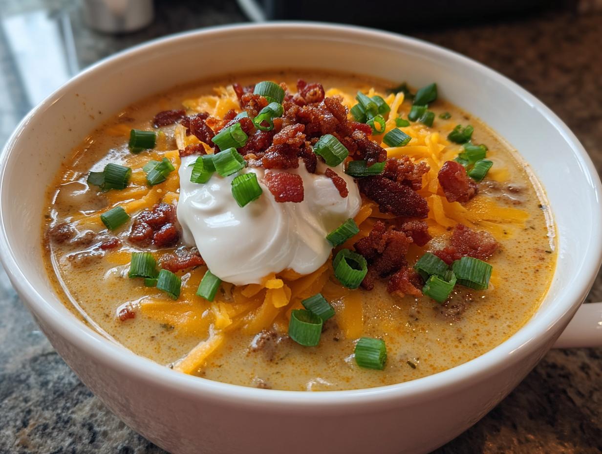 Homemade Loaded Potato Soup
