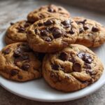 Vegan Chickpea Chocolate Chip Cookies