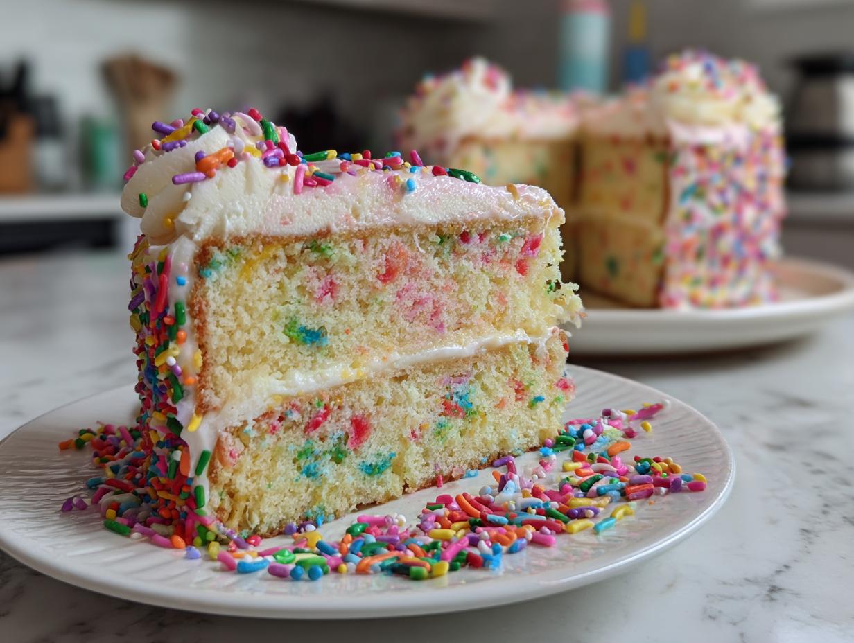 Vegan Funfetti Cake Recipe