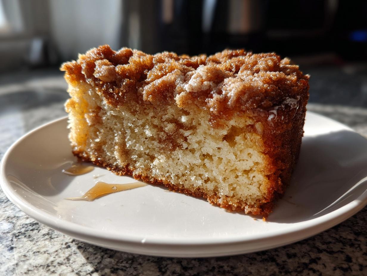 Vegan Maple Brown Sugar Coffee Cake