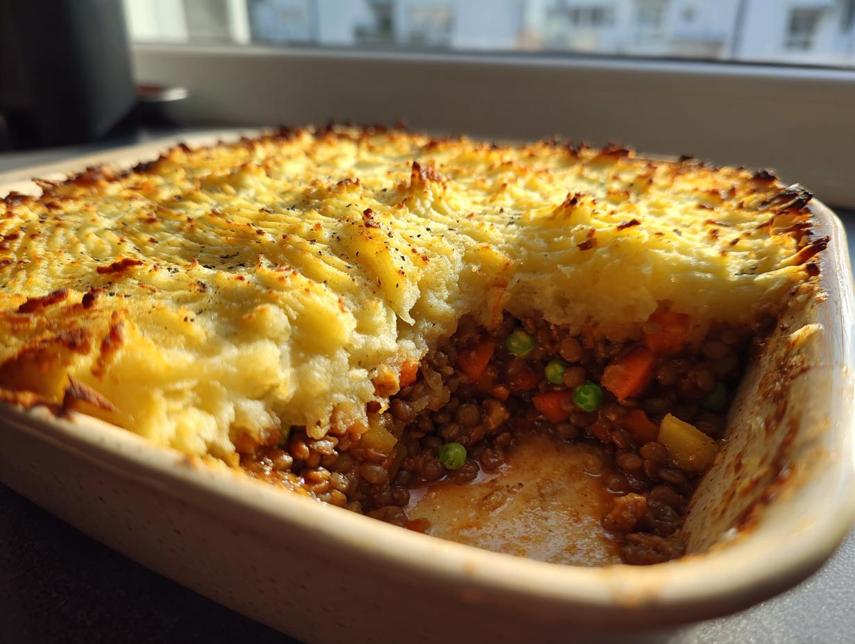 Vegan Shepherd’s Pie with Lentils