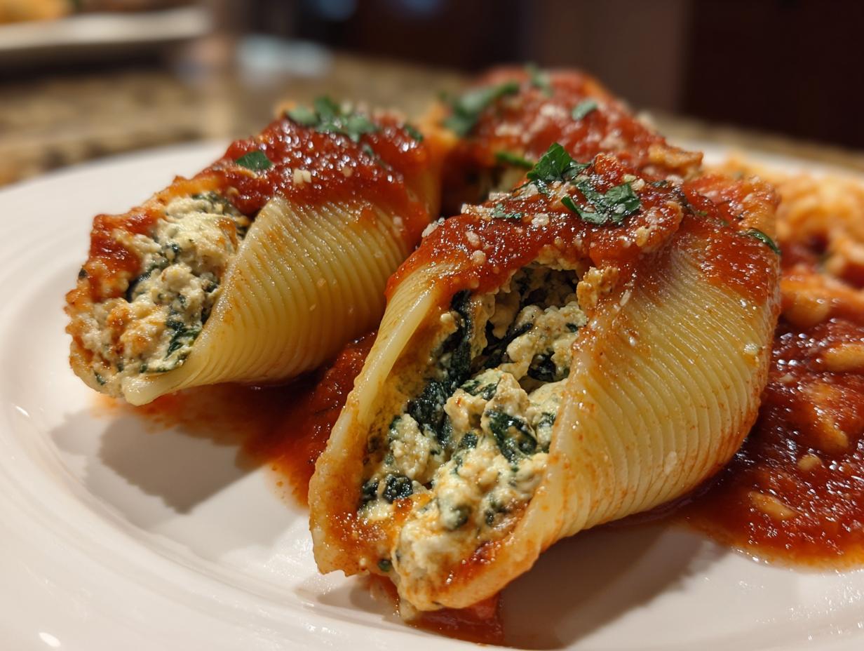 Vegan Stuffed Shells with Tofu Ricotta
