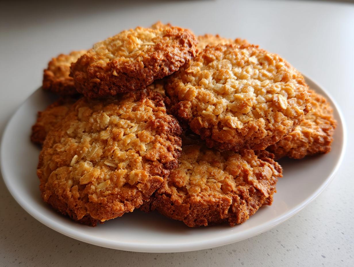 Classic Anzac Biscuits from Scratch