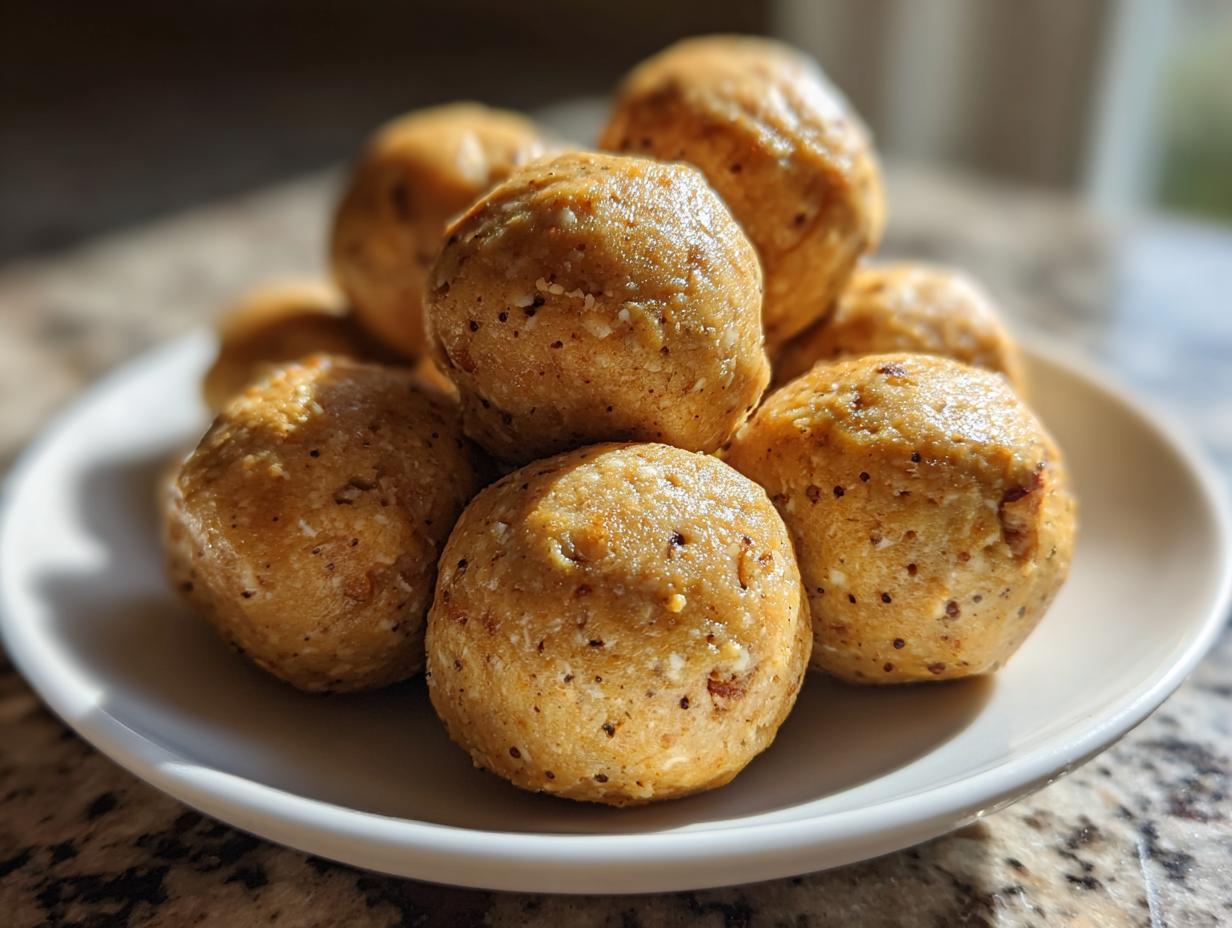 Banana Bread Protein Balls