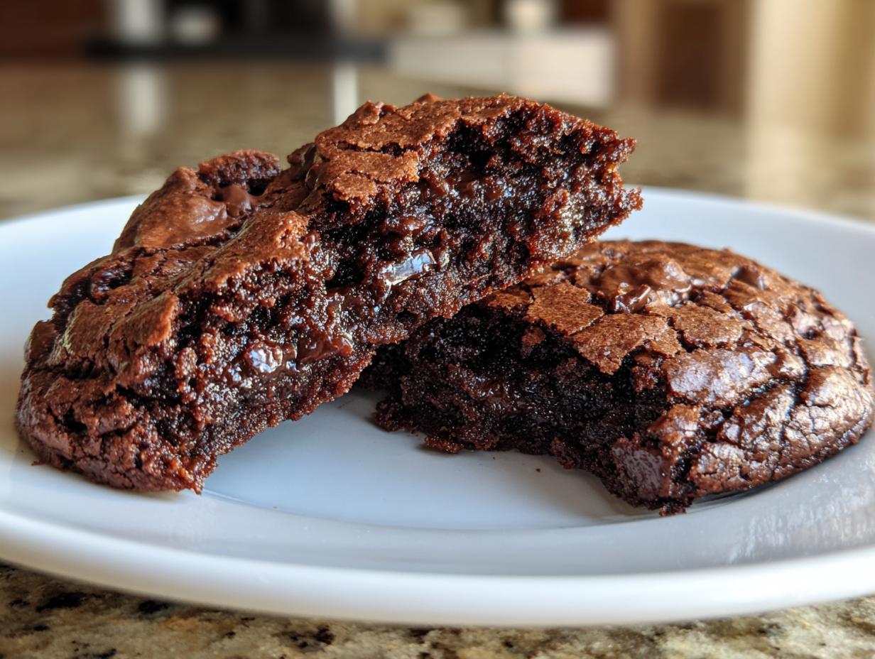 Fudgy Brownie Cookies