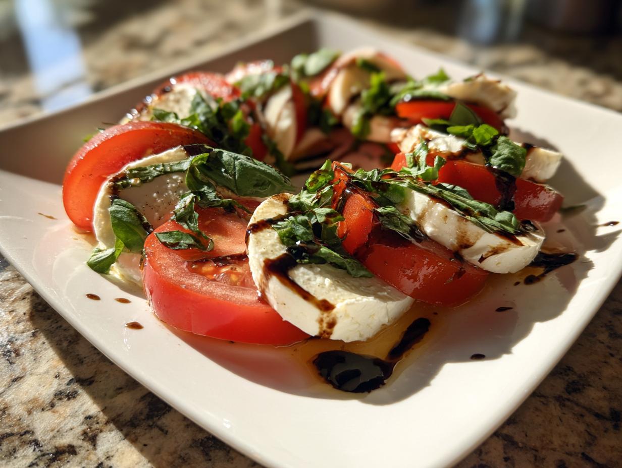 Caprese Salad Hearts