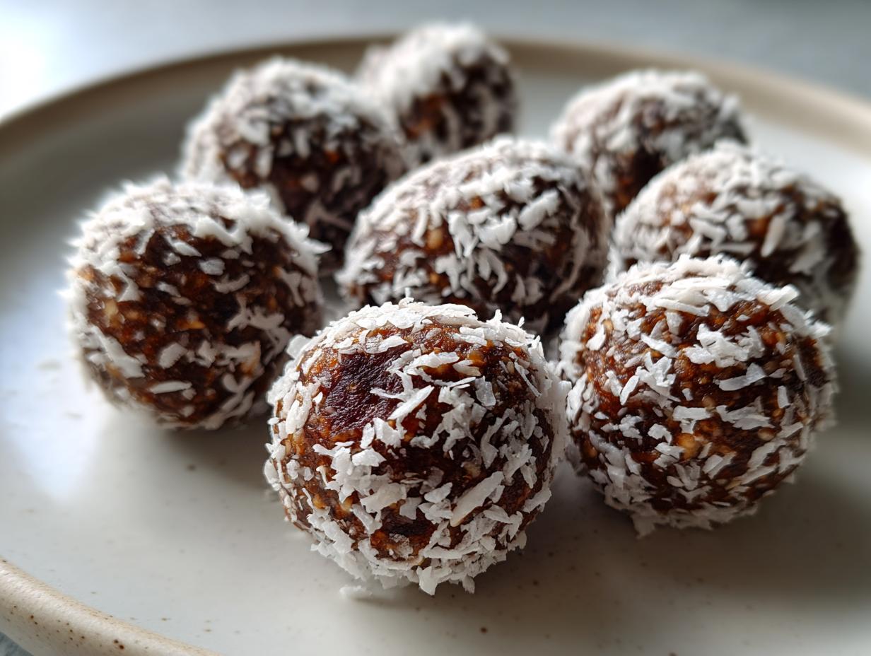 Cashew Date Energy Balls