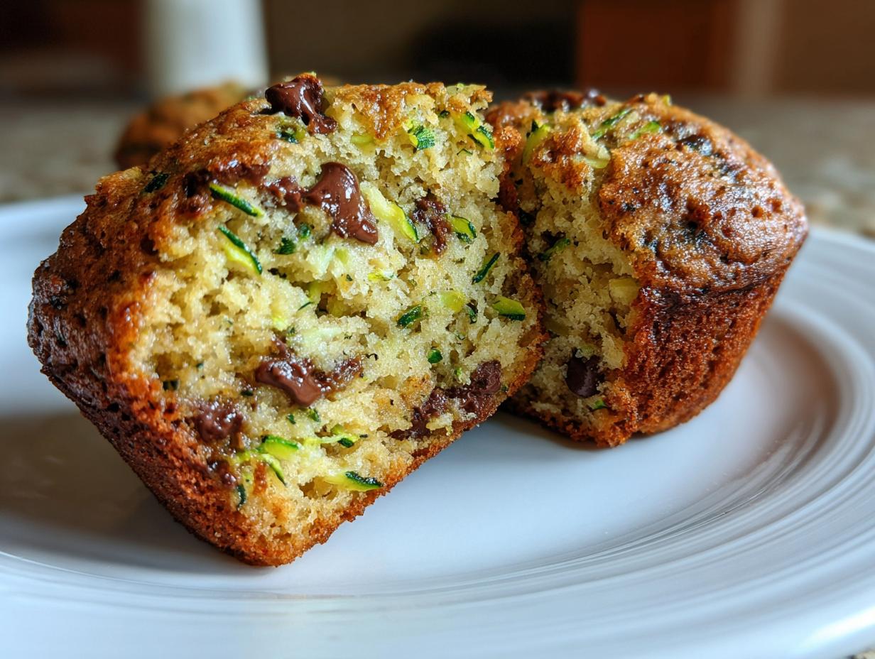 Chocolate Chip Zucchini Muffins