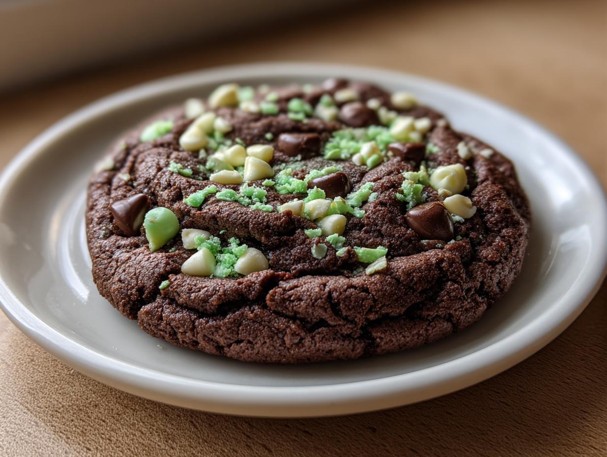 Chocolate Mint Cookies