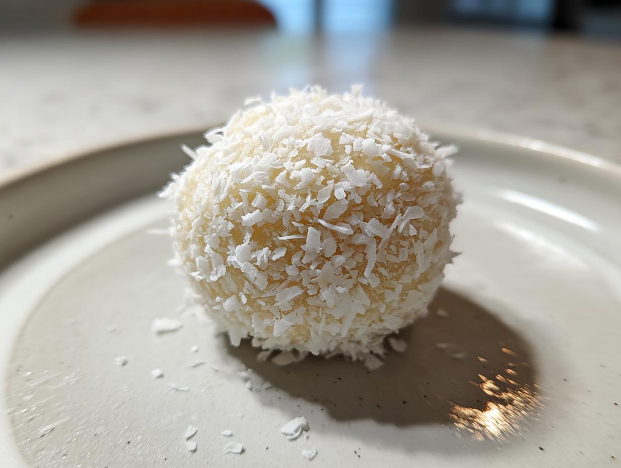 Coconut Almond Bliss Balls