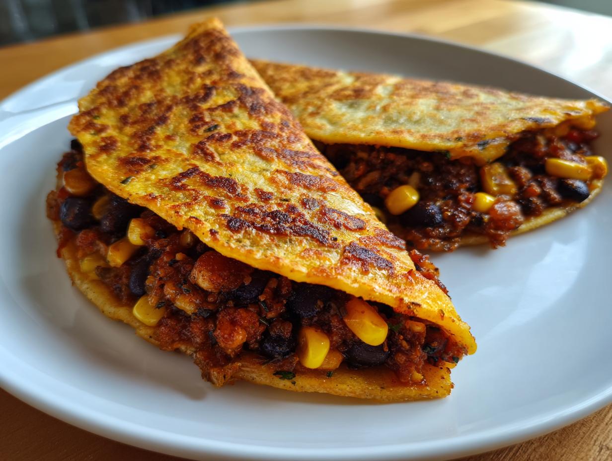 Crispy Sheet Pan Black Bean Tacos