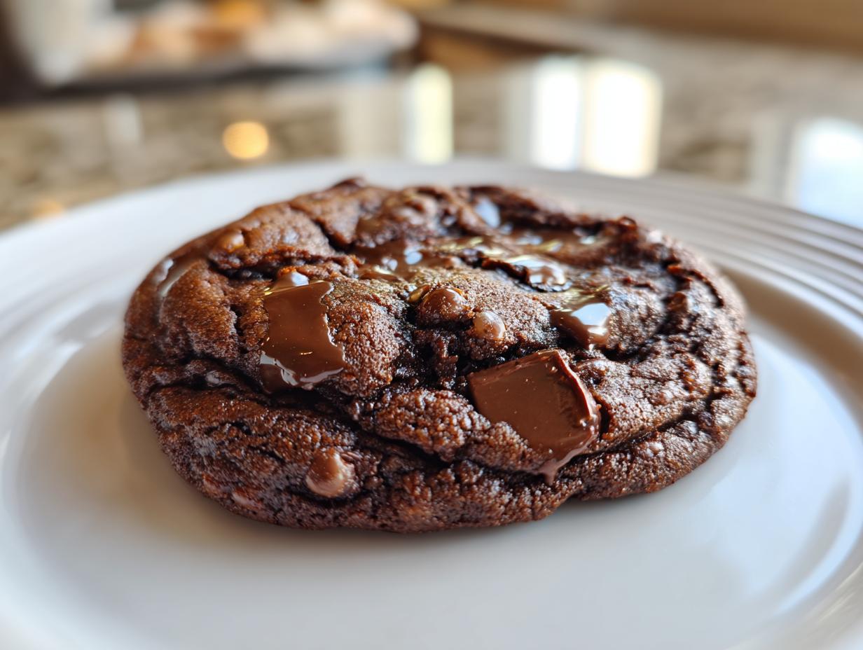Double Chocolate Cookies
