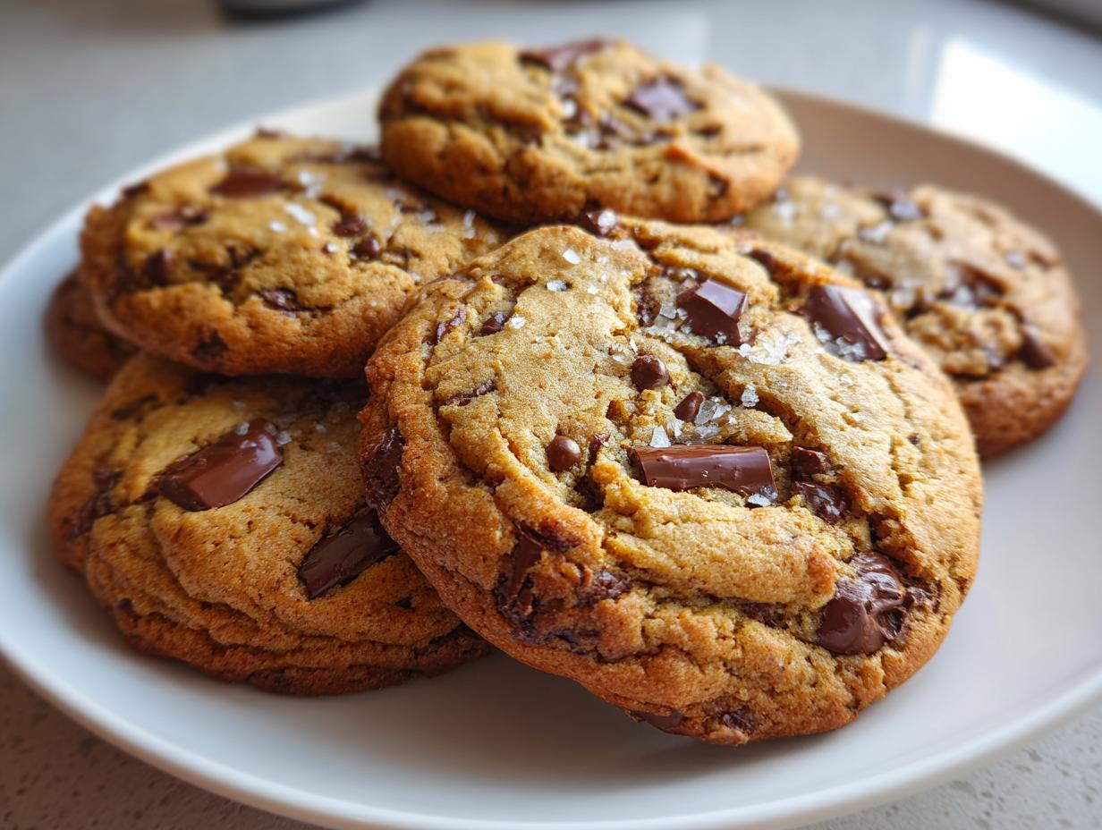 Espresso Cookies with Chocolate Chips