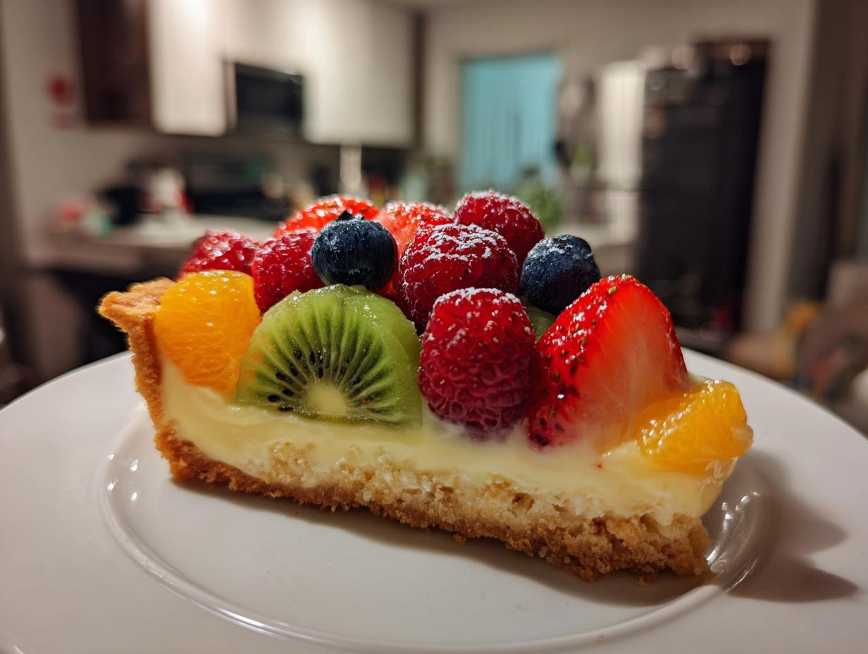 Fruit Tart with Vanilla Custard Recipe