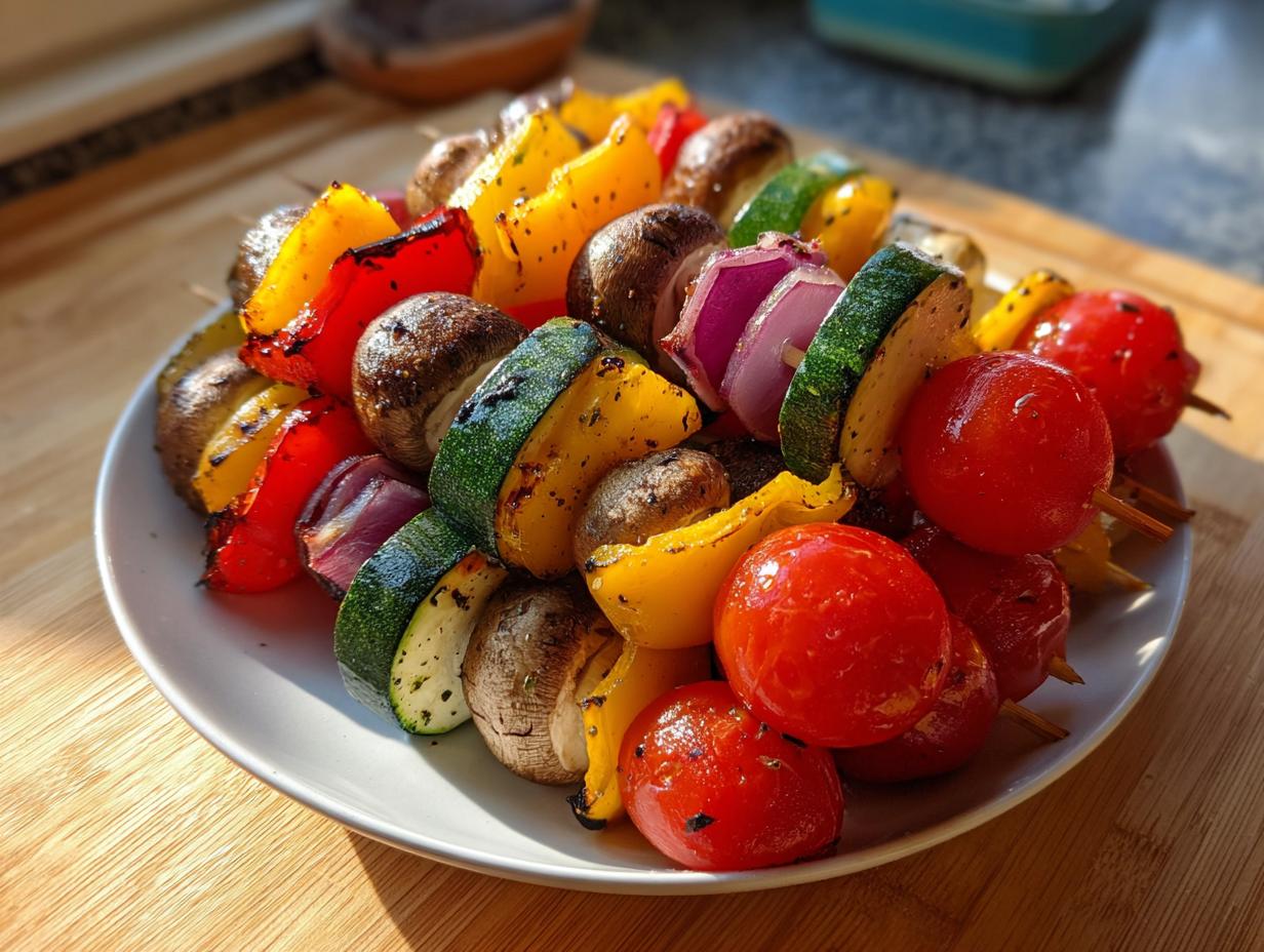 Grilled Vegetable Skewers