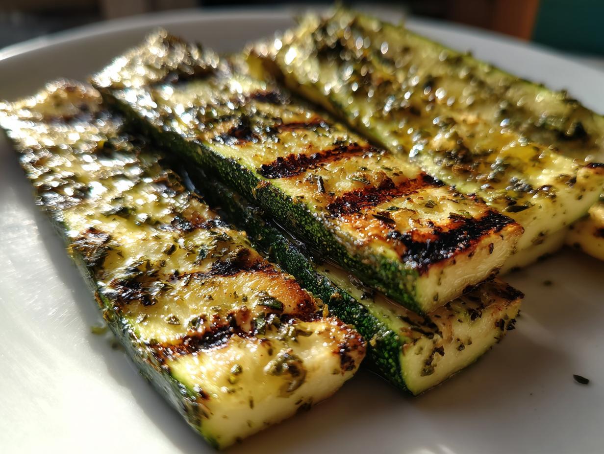 Grilled Zucchini