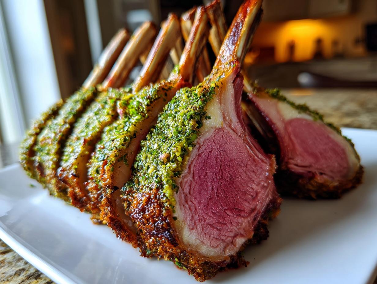 Herb-Crusted Rack of Lamb