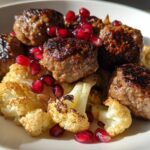 Lamb Meatballs with Cauliflower and Pomegranate
