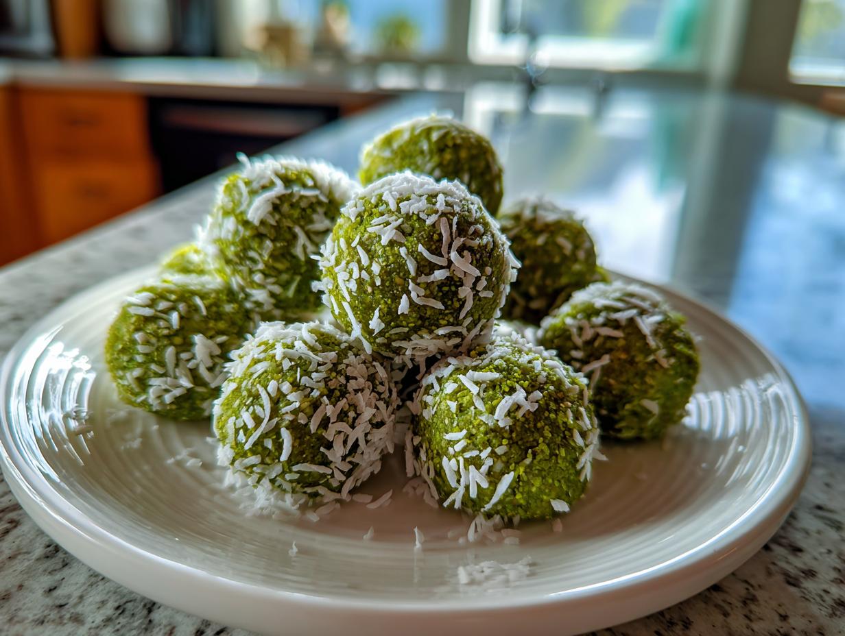 Matcha Green Tea Energy Balls