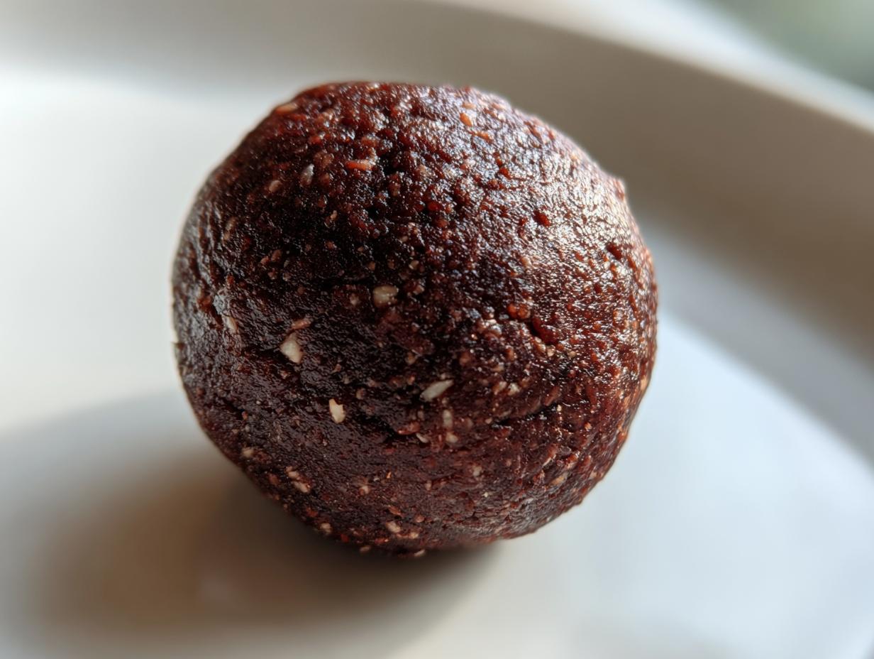 No-Bake Brownie Protein Balls