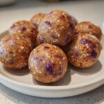 Peanut Butter & Jelly Protein Balls