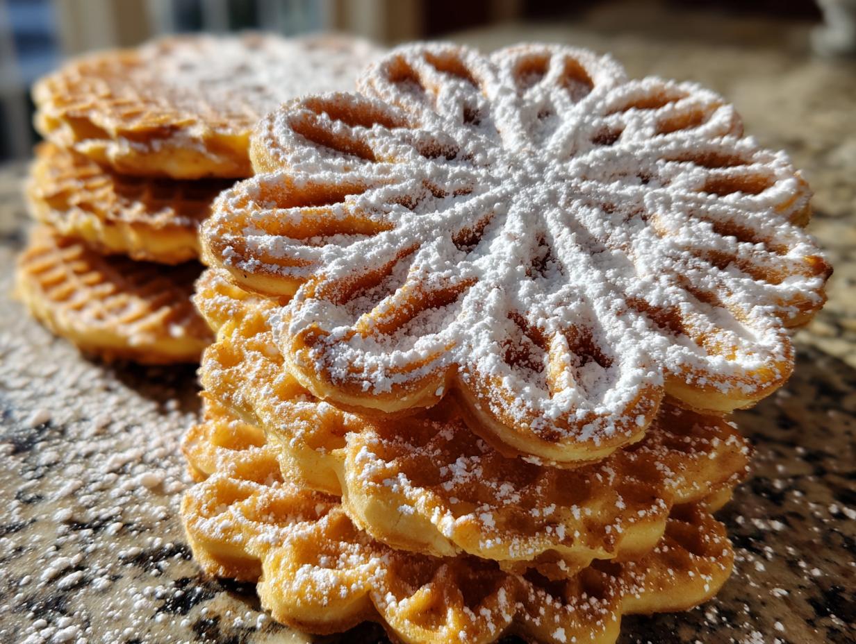 Thin Pizzelle Cookies
