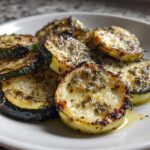 Roasted Zucchini with Garlic