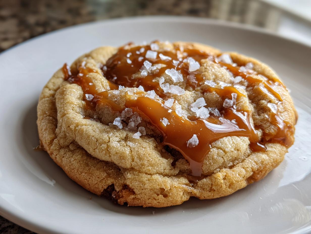 Salted Caramel Cookies