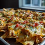 Sheet Pan Chicken Nachos