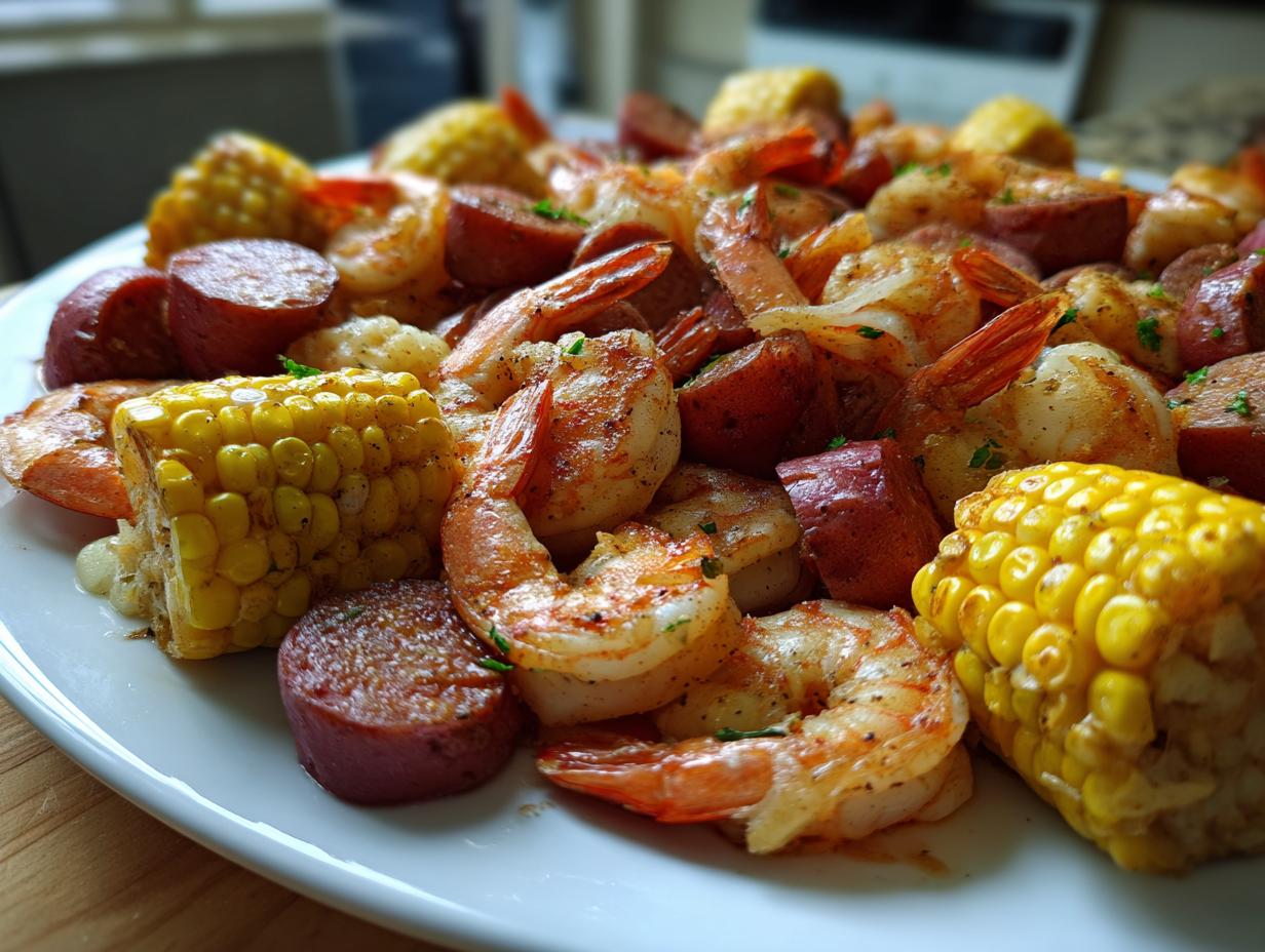 Sheet Pan Shrimp Boil