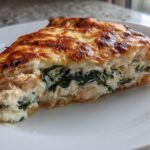 Stuffed chicken breast with spinach and cheese