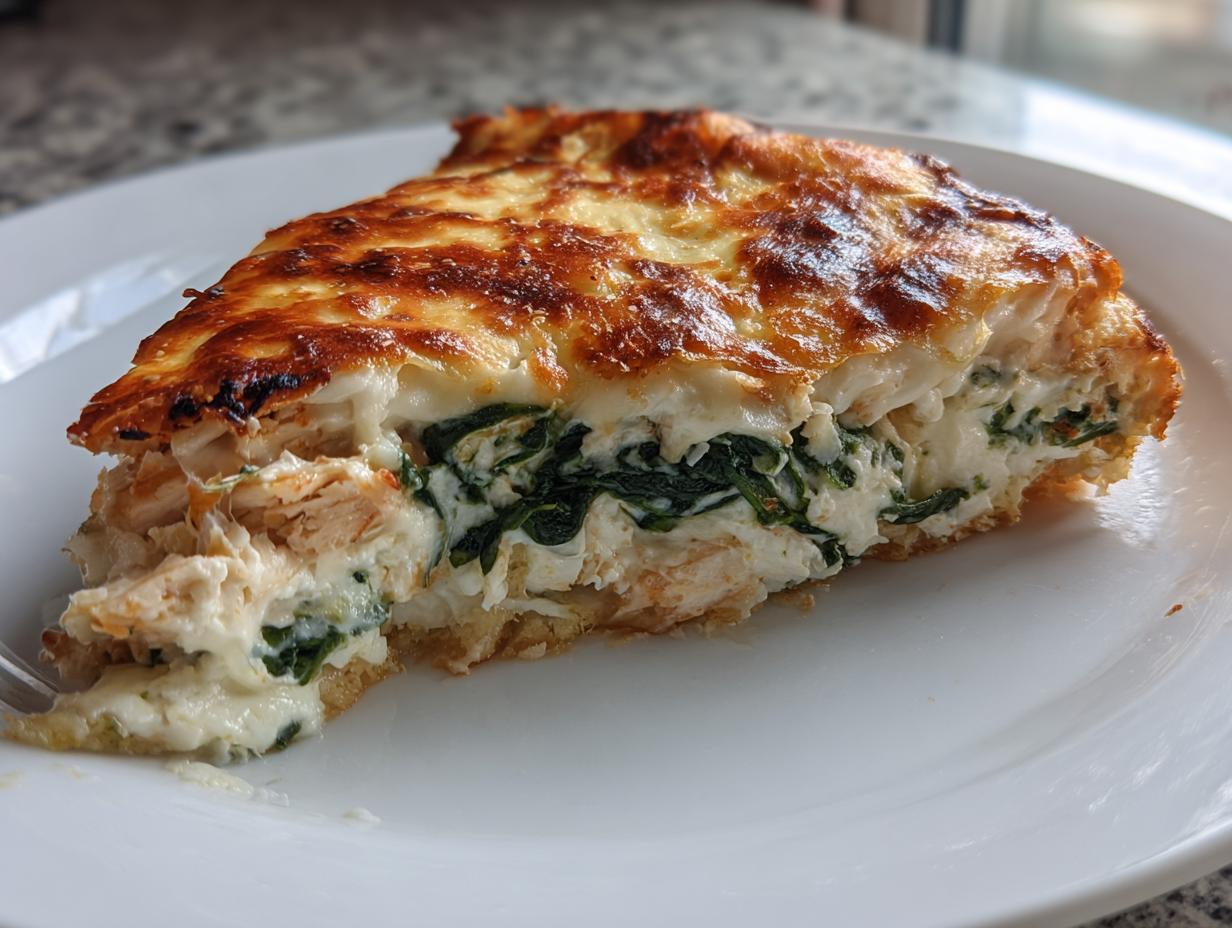 Stuffed Chicken Breast with Spinach and Cheese