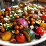 Vegan Greek Sheet Pan Dinner