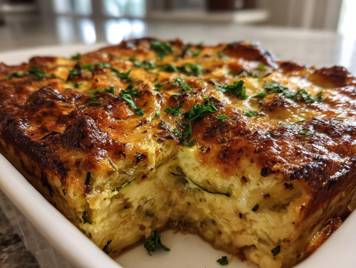 Hearty Zucchini Gratin