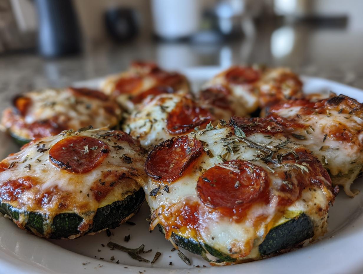 Zucchini Pizza Bites