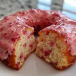 Baked Strawberry Donuts