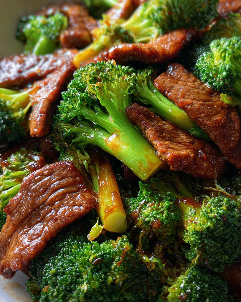 Beef and Broccoli Stir-Fry - detail 2