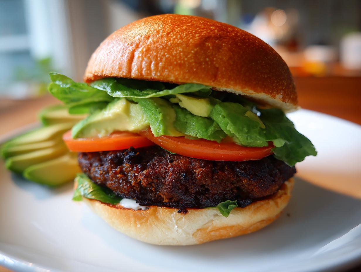 Black Bean Burgers From Scratch